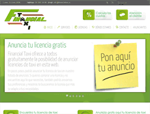 Tablet Screenshot of financialtaxi.es